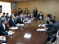 平成20年12月19日 斎藤環境大臣に対し要望した