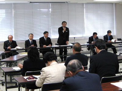 長野県議会総合安全保障問題調査議員連盟が発足し、会長に就任する