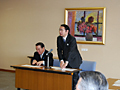 長野県議会中期総合計画研究会会長として審議をする