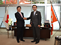 加藤長野市長が就任の挨拶に来訪された