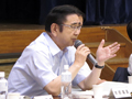 松本合同庁舎管内の各所長と県政問題について意見交換