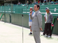 長野県総合選手権大会にて、長野県ソフトテニス連盟顧問として挨拶