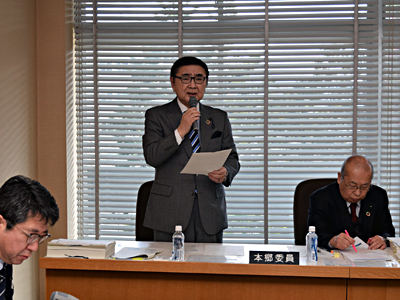 産業観光企業委員会にて新型コロナウイルス問題と日本経済への財政支援について意見交換。