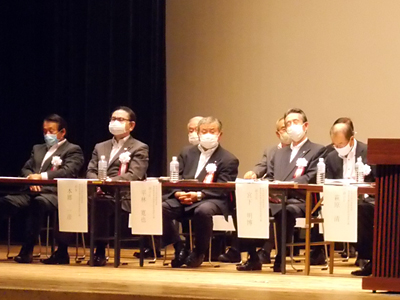 松本糸魚川連絡道路建設推進議員連盟長野県連絡会議設立総会に出席。