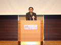 長野県資源循環保全協会講演会にて祝辞を述べる