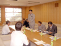医療産業都市構想の調査のため神戸市役所を視察